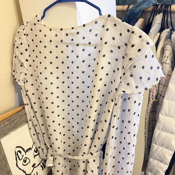 Club Monaco wrapped blouse XS - Picture 3 of 3